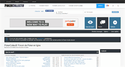 Desktop Screenshot of forum.pokercollectif.com